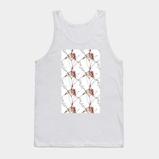 Zig Zag Luck design Tank Top